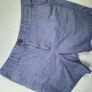 Bonobos Chino Shorts Mens 35 Blue 7 Inch Inseam Flat Front Casual Summer